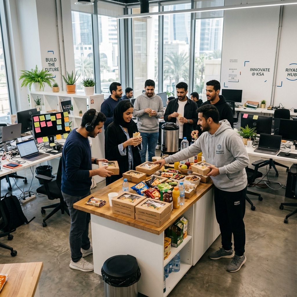 Catering for startup and tech offices in Riyadh: why it works differently