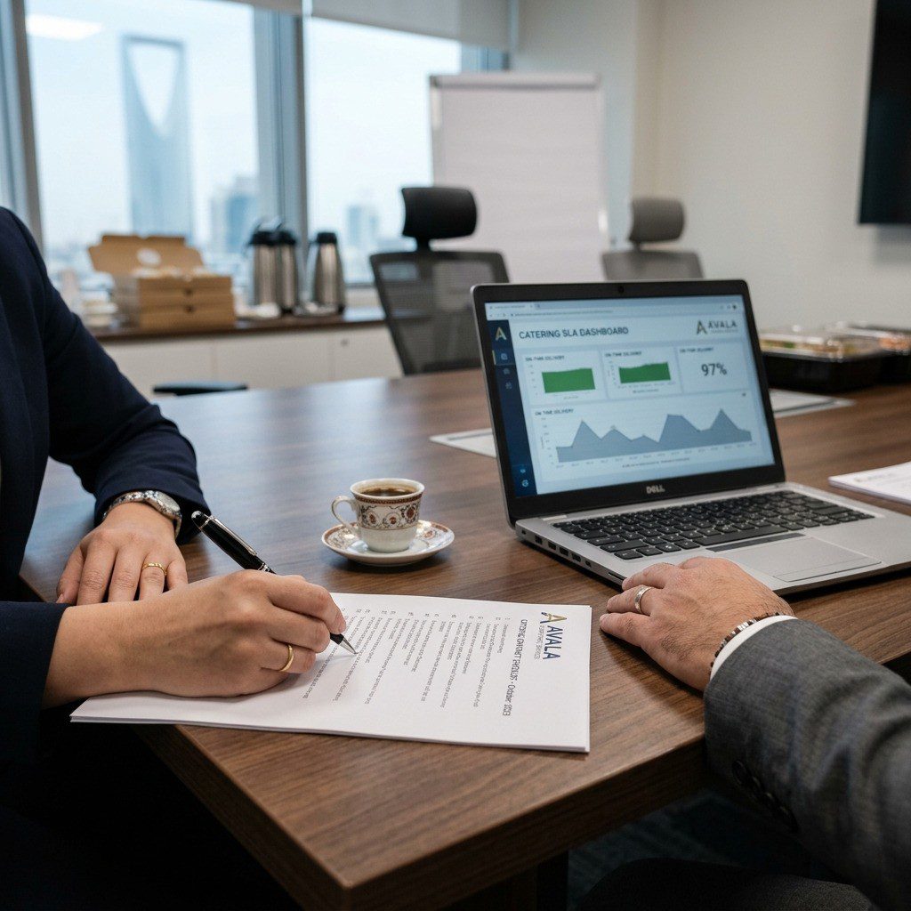The corporate catering contract checklist: 15 points every Riyadh business should verify