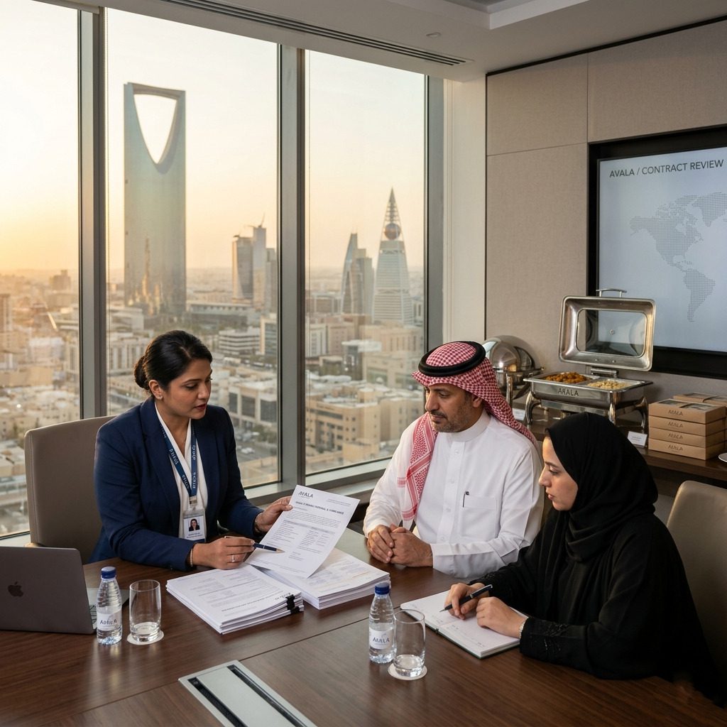 What government catering contracts in Riyadh actually require from providers